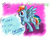 Size: 1600x1200 | Tagged: safe, artist:fenrir connell, rainbow dash, pony, g4, female, solo