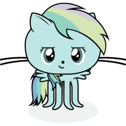 Size: 896x896 | Tagged: safe, oc, oc only, oc:rainbomination, monster pony, octopony, original species, 1000 hours in ms paint, github, ms paint, octocat, simple background, solo, transparent background