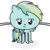 Size: 896x896 | Tagged: safe, oc, oc only, oc:rainbomination, monster pony, octopony, original species, 1000 hours in ms paint, github, ms paint, octocat, simple background, solo, transparent background