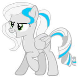 Size: 1152x1152 | Tagged: safe, artist:motownwarrior01, artist:pegasski, oc, oc only, oc:platinum desires, g4, simple background, solo, transparent background