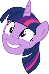 Size: 3384x5050 | Tagged: safe, artist:sketchmcreations, twilight sparkle, alicorn, pony, g4, no second prances, absurd resolution, female, happy, head, inkscape, simple background, smiling, solo, transparent background, twilight sparkle (alicorn), vector