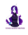 Size: 1280x1600 | Tagged: safe, artist:kronilix, rarity, human, g4, anti-brony, elf ears, female, horn, horned humanization, humanized, looking at you, mouthpiece, op is a duck, pony coloring, solo