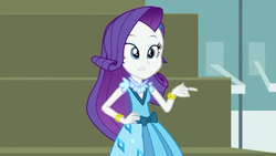 Size: 1920x1080 | Tagged: safe, screencap, rarity, equestria girls, friendship games bloopers, g4, my little pony equestria girls: friendship games, blooper, female, solo