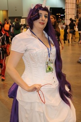 Size: 640x960 | Tagged: safe, artist:rabbit, rarity, human, g4, clothes, cosplay, costume, irl, irl human, photo