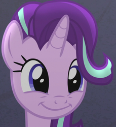 Size: 494x540 | Tagged: safe, screencap, starlight glimmer, g4, no second prances, cropped, cute, female, happy, smiling, solo