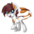 Size: 4000x4000 | Tagged: safe, artist:partypievt, oc, oc only, oc:splash records, hybrid, koi, merpony, absurd resolution, colt, cute, koi pony, male, open mouth, piebald coat, simple background, smiling, solo, tail fin, transparent background