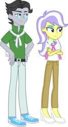 Size: 1662x3105 | Tagged: safe, artist:sketchmcreations, jet set, upper crust, equestria girls, g4, my little pony equestria girls: friendship games, alternate clothes, commission, crossed arms, hand on hip, inkscape, simple background, transparent background, vector