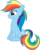 Size: 4743x6000 | Tagged: safe, artist:slb94, rainbow dash, g4, absurd resolution, cute, female, happy, simple background, sitting, smiling, solo, transparent background, vector