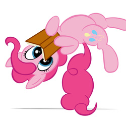 Size: 1000x1000 | Tagged: safe, artist:php100, pinkie pie, g4, book, female, reading, simple background, solo, white background