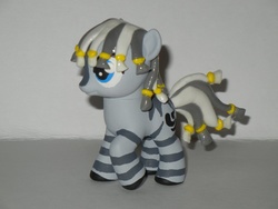 Size: 1024x768 | Tagged: safe, artist:silverband7, oc, oc only, oc:ruzeth, zebra, irl, merchandise, model, photo, solo, toy