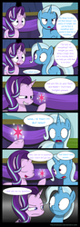 Size: 1700x4850 | Tagged: safe, artist:pandramodo, starlight glimmer, trixie, pony, unicorn, g4, no second prances, :i, bad end, comic, cutie mark, dialogue, female, high res, mare, starlight glimmer is overpowered, stolen cutie marks, this will end in communism, twilight's cutie mark