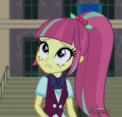 Size: 703x674 | Tagged: safe, screencap, sour sweet, equestria girls, g4, my little pony equestria girls: friendship games, cute, discovery family logo, female, solo, sourbetes