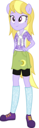 Size: 961x3158 | Tagged: safe, artist:shabrina025, lavender lace, equestria girls, g4, alternate clothes, female, ponied up, solo