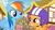 Size: 2489x1409 | Tagged: safe, screencap, rainbow dash, scootaloo, pegasus, pony, g4, my little pony: friendship is magic, newbie dash, discovery family logo, duo, helmet, smiling