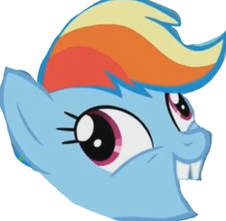 Size: 519x507 | Tagged: safe, rainbow dash, g4, newbie dash, 1000 hours in ms paint, faic, forthright filly, ms paint