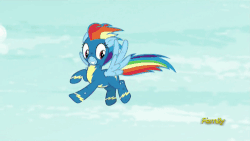Size: 500x281 | Tagged: safe, screencap, rainbow dash, g4, newbie dash, animated, cloud, cloud bone, discovery family logo, electrocution, female, lightning, ouch, singed, skeleton, smoke, solo, wonderbolts uniform, x-ray, x-ray picture, x-ray sparks