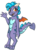 Size: 500x669 | Tagged: safe, artist:scynthias, oc, oc only, oc:princess pepper, dragon, female, offspring, parent:princess ember, parent:spike, parents:emberspike, simple background, solo, transparent background, waving
