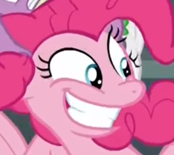 Size: 382x340 | Tagged: safe, pinkie pie, g4, my little pony: friendship is magic, newbie dash, reaction image