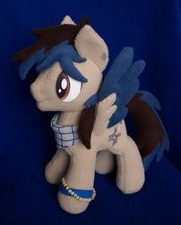 Size: 1849x2293 | Tagged: safe, artist:adamar44, oc, oc only, pegasus, pony, irl, male, photo, plushie, stallion