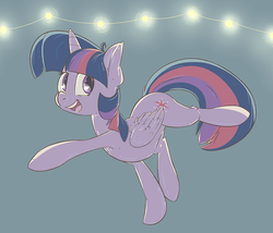 Size: 1050x899 | Tagged: safe, artist:tentinythimbles, twilight sparkle, alicorn, pony, g4, dancing, do the sparkle, female, mare, silly, silly pony, solo, twilight sparkle (alicorn)