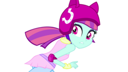 Size: 1024x576 | Tagged: safe, artist:ephemeralpegasus, sunny flare, equestria girls, g4, my little pony equestria girls: friendship games, alternate universe, female, solo