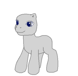 Size: 335x330 | Tagged: safe, artist:colossalstinker, oc, oc only, g3, bald, base, simple background, solo, transparent background