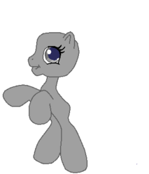 Size: 332x389 | Tagged: safe, artist:colossalstinker, oc, oc only, g3, g3.5, bald, base, simple background, solo, transparent background