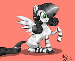 Size: 1280x1042 | Tagged: safe, artist:morroderthefreakyguy, oc, oc only, oc:moldy, crystal pony, pegasus, pony, cute, solo