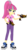 Size: 3200x6000 | Tagged: dead source, safe, artist:razethebeast, sour sweet, equestria girls, g4, my little pony equestria girls: friendship games, absurd resolution, clothes, combuster, crossover, dual wield, female, flash puppet, freckles, new outfit, pants, ratchet and clank, shoes, simple background, sneakers, solo, transparent background, vector, weapon