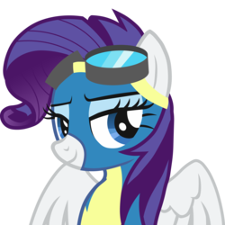 Size: 4000x4000 | Tagged: safe, artist:hantz, edit, rarity, pegasus, pony, g4, newbie dash, absurd resolution, cute, female, pegasus rarity, race swap, rainbow fash, raribolt, simple background, solo, transparent background, vector, wonderbolts uniform