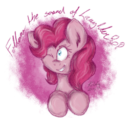 Size: 729x675 | Tagged: safe, artist:kristysk, pinkie pie, g4, female, solo