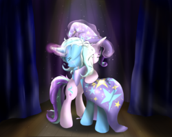 Size: 2500x2000 | Tagged: safe, artist:nihithebrony, starlight glimmer, trixie, pony, unicorn, g4, no second prances, accessory swap, crying, cute, duo, duo female, female, high res, hug, lesbian, mare, ship:startrix, shipping