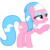 Size: 4000x4000 | Tagged: safe, artist:reginault, aloe, earth pony, pony, applejack's "day" off, g4, my little pony: friendship is magic, .svg available, female, lidded eyes, raised hoof, simple background, solo, transparent background, vector