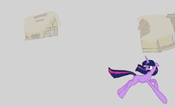 Size: 914x560 | Tagged: safe, nightmare rarity, twilight sparkle, g4, animatic, running