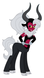 Size: 3000x5332 | Tagged: safe, artist:sollace, lord tirek, centaur, g4, female, lady tirek, rule 63, show accurate, simple background, solo, transparent background, vector