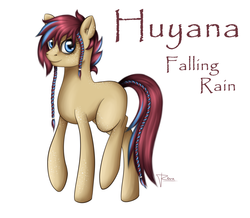 Size: 1457x1269 | Tagged: safe, artist:puggie, oc, oc only, oc:huyana, earth pony, pony, adoptable, braid, looking at you, simple background, solo, white background