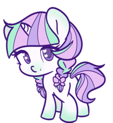 Size: 3271x3545 | Tagged: safe, artist:xsidera, oc, oc only, oc:shimmer shapes, bow, hair bow, heart eyes, high res, solo, wingding eyes