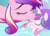 Size: 647x462 | Tagged: safe, edit, edited screencap, screencap, princess cadance, princess flurry heart, alicorn, pony, g4, the crystalling, baby, baby pony, cropped, cute, diaper, duo, female, filly, foal, forehead kiss, horn, kissing, mother and child, mother and daughter, motherly love, tired, wings
