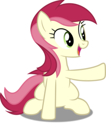 Size: 4290x5000 | Tagged: safe, artist:dashiesparkle, roseluck, earth pony, pony, g4, .svg available, absurd resolution, female, mare, show accurate, simple background, solo, transparent background, vector