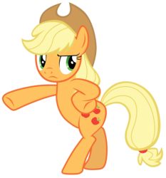Size: 7000x7500 | Tagged: safe, artist:tardifice, applejack, applejack's "day" off, g4, absurd resolution, bipedal, chicken dance, cowboy hat, female, hat, photoshop, rearing, simple background, solo, stetson, transparent background, vector