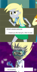Size: 380x735 | Tagged: safe, derpy hooves, acadeca, equestria girls, g4, my little pony equestria girls: friendship games, my little pony equestria girls: rainbow rocks, comments, tumblr, tumblr fandom text posts