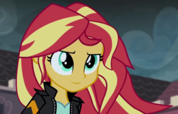 Size: 787x503 | Tagged: safe, edit, edited screencap, screencap, sunset shimmer, equestria girls, g4, my little pony equestria girls: friendship games, inverted mouth