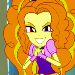 Size: 720x720 | Tagged: safe, screencap, adagio dazzle, equestria girls, g4, my little pony equestria girls: rainbow rocks, adorabolical, adoraevil, adoragio, cropped, cute, female, solo