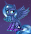 Size: 1004x1088 | Tagged: dead source, safe, artist:not-ordinary-pony, princess luna, pony, g4, clothes, female, s1 luna, socks, solo, striped socks