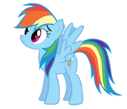 Size: 1008x864 | Tagged: safe, rainbow dash, g4, female, simple background, solo, transparent background, vector