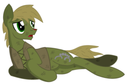 Size: 1024x674 | Tagged: safe, artist:yifle1, oc, oc only, oc:murky, fallout equestria, fallout equestria: murky number seven, simple background, solo, transparent background