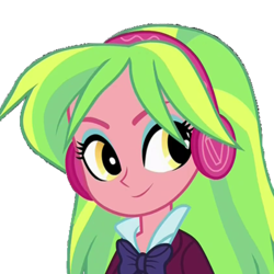 Size: 400x400 | Tagged: safe, artist:pinkie-s2, lemon zest, equestria girls, g4, my little pony equestria girls: friendship games