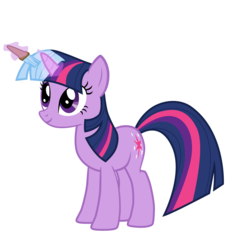 Size: 1026x1104 | Tagged: safe, artist:n238900, twilight sparkle, g4, female, paint, paintbrush, solo