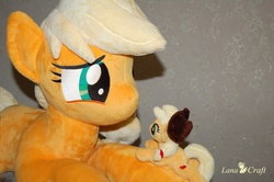 Size: 1980x1316 | Tagged: safe, artist:lanacraft, applejack, g4, irl, photo, plushie, self ponidox