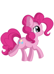 Size: 1280x1760 | Tagged: safe, artist:tjpones, pinkie pie, earth pony, pony, g4, female, simple background, solo, transparent background